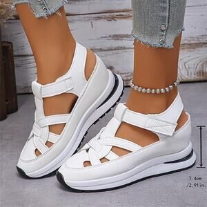 Women's White Sandals